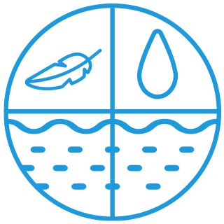 Mantiene la humectación natural de la piel