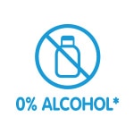  0% alchol*